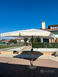 Ombrellone da giardino 2,80 m + poltroncine