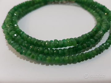 Filo di smeraldi colombia originale