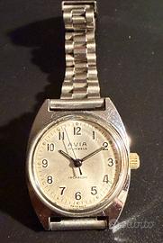 OROLOGIO MECCANICO DONNA VINTAGE AVIA 17 RUBINI