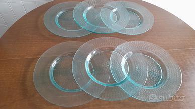 Sottopiatti in vetro