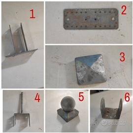 Staffe per ancoraggio legno