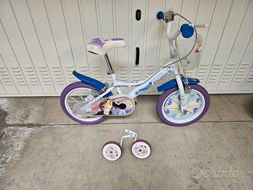 Bicicletta Elsa Frozen 14 pollici