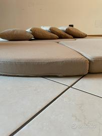 Cuscini per Divano rotondo esterno giardino