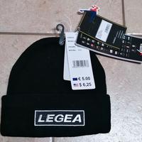 cappello Zuccotto nero marca Legea taglia unica 