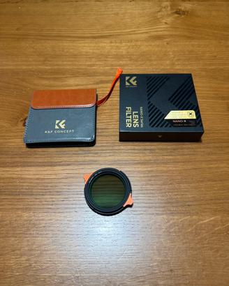 Filtro K&F ND 4-64 e CPL 52mm