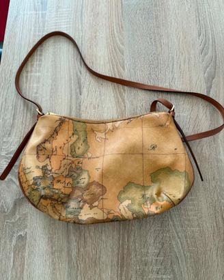 Borsa a tracolla mezzaluna Alviero Martini 1ª Clas