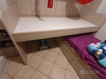 Struttura letto rialzato