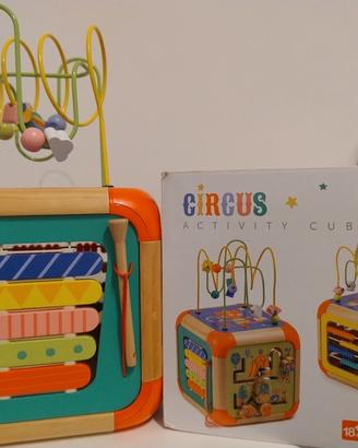 Cubo multiattività Circus Eurekakids