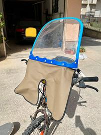 Paravento bimbo per bici