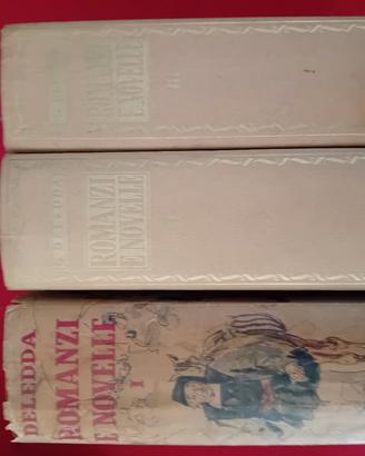 Deledda volumi romanzi e novelle ed storica