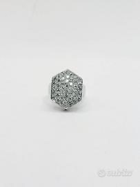 Anello oro 18 kt e diamanti ct.1.60 Goublè  Paris