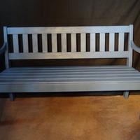PANCHINE LEGNO BLU VINTAGE
