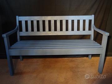 PANCHINE LEGNO BLU VINTAGE