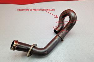 COLLETTORE SCARICO APRILIA DORSODURO 750 2008 2009