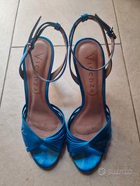 SCARPA CON TACCO VERO CUOIO