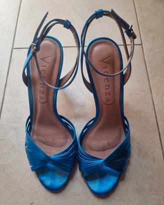 SCARPA CON TACCO VERO CUOIO
