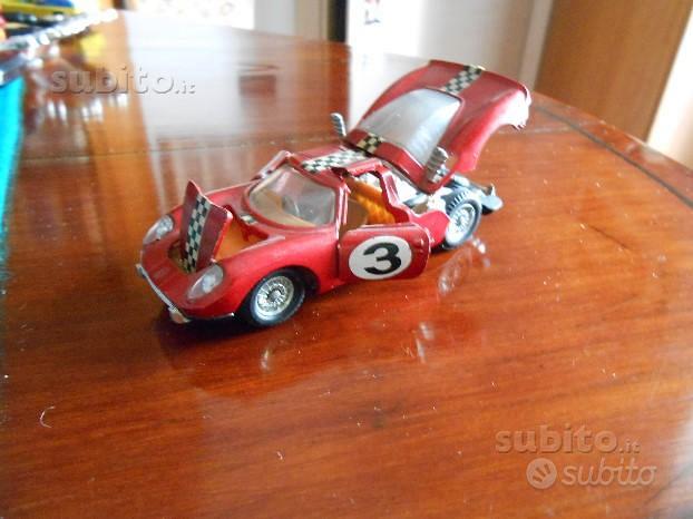 Politoys Ferrari 250 Le Mans - Échelle 1:43, Métal, Multicolore, Année 1965