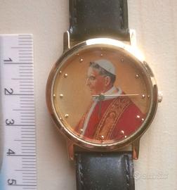 Lotto Religioso: Orologio Papa + 2 Tessere Papa