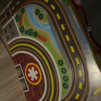 Pista in legno