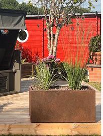 Vaso rettangolare L. 100 cm