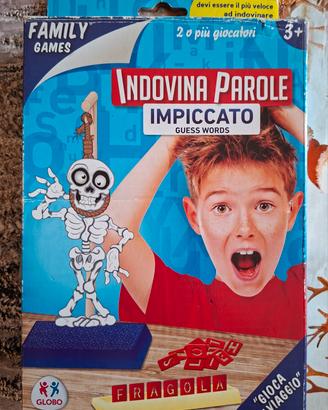Gioco da tavolo Impiccato Indovina Parole Globo