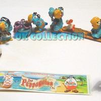 SERIE COMPLETA n° 10 SORPRESINE KINDER PAPPAGALLI