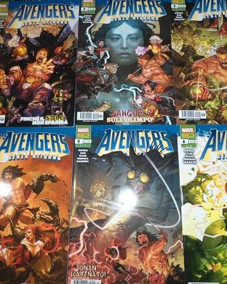 FUMETTI AVENGERS SENZA RITORNO  completo