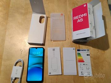 Redmi A 5 verde metalizzato conessione 4GLTE