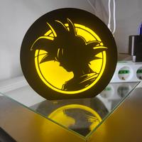 Lampada Lightbox Dragon Ball 