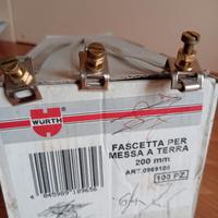 Fascette per Messa terra da 200 mm. Wurth 