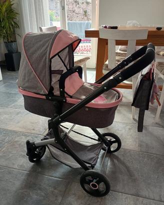 carrozzina bambole city doll pram