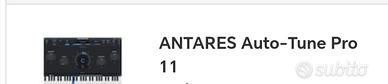 Software ANTAREs AutoTune Pro 11