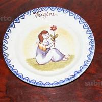 Piatto in Ceramica anni 50 Pivato Nove