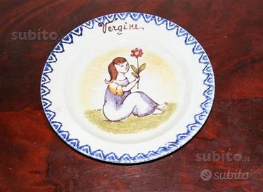 Piatto in Ceramica anni 50 Pivato Nove