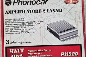 amplificatore auto Phonocar PH520 Serie 5