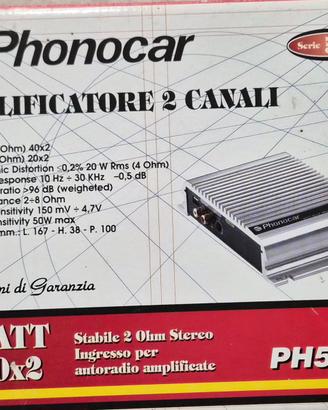 amplificatore auto Phonocar PH520 Serie 5