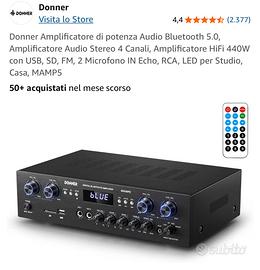Amplificatore Donner Bluetooth - MAMP5 - Nuovo