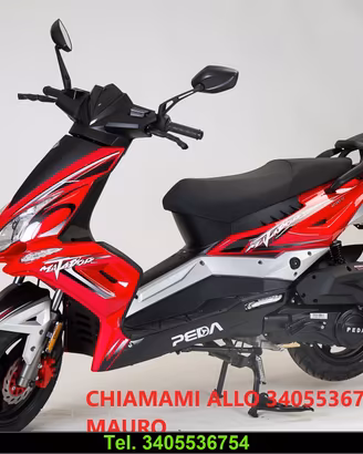 SCOOTER 125cc - PRONTA CONSEGNA ROSSO o NERO EURO5
