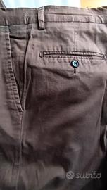 Pantaloni classici uomo, tg. 54, col. marrone 