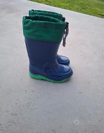 Stivaletti da bambino/a taglia 23 verde/blu G&G