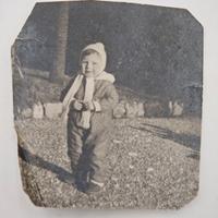 Foto d'epoca bambino anni '30