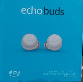 Auricolari Echo Buds Alexa Bianco Sigillati Nuovi.
