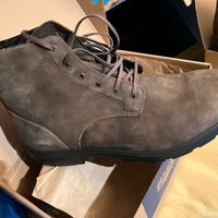 Blundstone allacciate nabuk ingrassato