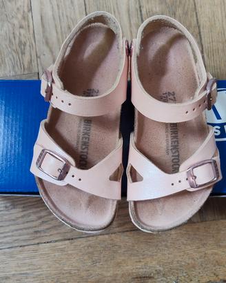 Sandali Birkenstock Rio Kids Rosa perla n. 27