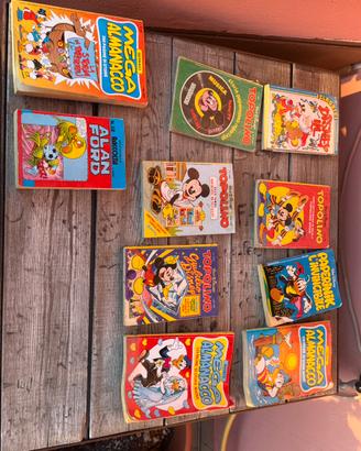 Lotto 10 Fumetti Vintage Disney e Alan Ford