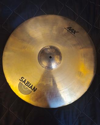 Piatto Sabian AAX Ride 21" Raw Bell Dry Ride