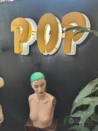 insegna luminosa pop