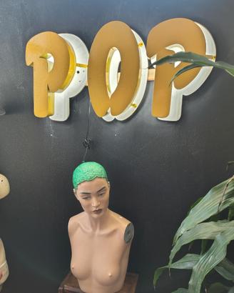 insegna luminosa pop