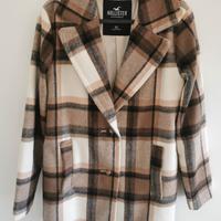  Cappotto Hollister tartan XS