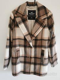  Cappotto Hollister tartan XS